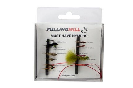 Fulling Mill Must Have Nymphs 11pc